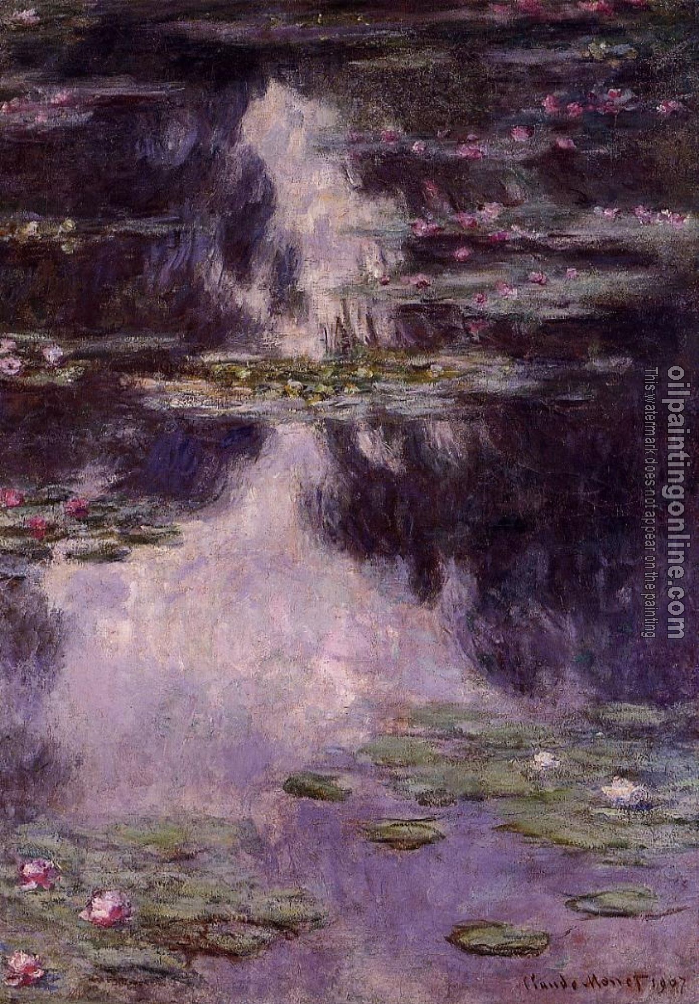 Monet, Claude Oscar - Water Lilies